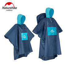 Naturehike capa de chuva para homens e mulheres, casaco impermeável para chuva, uso externo, viagem, acampamento, pesca, roupa de chuva 2024 - compre barato