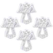 20Pcs/Lot Alloy Angel Princess Wings I Love My Moms Words Floating Charms  кулон   Making Mother Day Bijoux Gift Jewelry Bulk 2024 - buy cheap