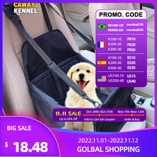 CAWAYI KENNEL Travel Dog Car Seat Cover Folding Hammock Pet Carriers Bag Carrying For Cats Dogs transportin perro autostoel hond 2024 - купить недорого