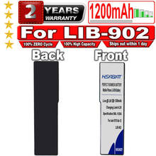 HSABAT 1200mAh LIB-902 Battery for lark R70 lib-12 F5 F7 F70 F80 M5 for Sharp ST60 ST60BT DIY personal stereo 2024 - buy cheap