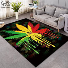 Alfombra cuadrada antideslizante con estampado de hierba, 3D tapete de suelo, antideslizante, para comedor, sala de estar, dormitorio suave, estilo 03 2024 - compra barato