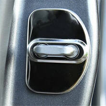 Cubierta de puerta en forma de D para coche, accesorio de acero inoxidable para Audi a6 c5 a4 b6 a4 b8 a4 b7 a4 b5 a6 c6 a3 a5 q5, estilo de coche, 4 Uds., 2001-2009 2024 - compra barato