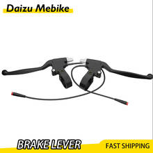 New Arrival Black Bicycle Brake Lever For Electric Bike Part Bike V Brake Lever Cut off Power Pads Waterproof Line Mountain Bike 2024 - buy cheap