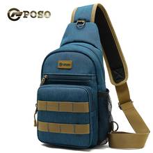 POSO Brand USB Backpack Oxford Cloth Waterproof bag Outdoor Leisure Backpack Student Backpack Shoulder Bag 2024 - buy cheap