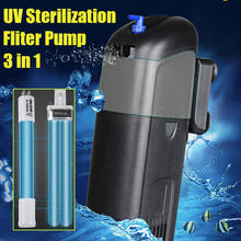 Lámpara esterilizadora UV para acuario, bomba de oxigenación con filtro, 800L/h, 5W, 8W, purifica la eliminación de algas, aireación sumergible, suministros para peceras 2024 - compra barato