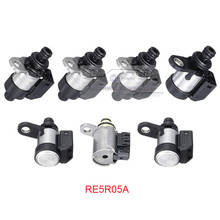 7PCS OEM RE5R05A Auto Transmission Solenoid Gearbox Solenoid Kit for Nissan Pathfinder 2002-2018 2024 - buy cheap