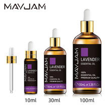 MAYJAM 10ml 30ml 100ml Essential Oils For Humidifier Diffuser Lavender Jasmine Eucalyptus Ylang Ylang Vanilla Tea Tree Aroma Oil 2024 - buy cheap