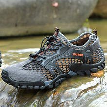 Men Breathable Comfortable Tactical Hiking Shoe Outdoor Non-slip Durable Trekking Climbing Shoe Upstream Beach Wading Water Shoe 2024 - buy cheap