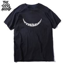 Coolmind camiseta 100% algodão masculina, camiseta de manga curta folgada casual com gola redonda 2024 - compre barato