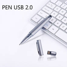 Pen drive esferográfico personalizado com logo, usb 128, 4gb, 8gb, 2.0 gb, 64gb, 32gb, 16gb 2024 - compre barato