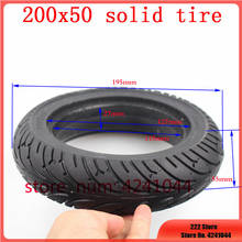 Free shipping 1pcs 8 inch Solid Tubeless Tires  Wheel Tyres 200x50 (8"x2") for Razor Electric Scooter 2024 - buy cheap