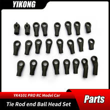 Tie Rod end Ball Head Set 13014 RC Car Parts 1/10 YK YIKONG YK4101PRO Remote Control Climbing Crawler Model Cars Accessories 2024 - buy cheap