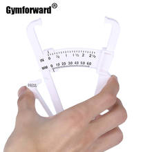 1 PC Fitness Body Fat Tester Calculadora de culturismo pinza de grasa corporal herramienta de medición de grasa Lipid Slim piel plegable monitores de grasa 2024 - compra barato