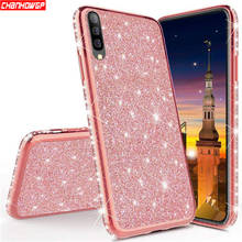 Shiny Glitter Diamond Case For Samsung Galaxy S8 S9 S10 Note10 Plus A70 A50 A30 A10 A20e A40 A60 A80 Soft Silicone TPU Cover 2024 - buy cheap