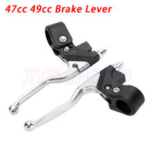 Alloy 7/8'' Gas Scooter Left Right Handle Brake Levers For 47cc 49cc Mini Moto Kids Moto Pocket Dirt Bike Free shipping 2024 - buy cheap