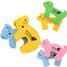 20Pcs Animal Protection Baby Safety Security Card Door Stopper Baby Care Lock Protection - compare prices 20Pcs Animal Protection Baby Safety Security Card Door Stopper Baby Care Lock Protection - compare prices
