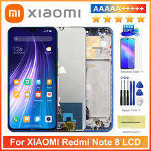 Pantalla LCD 100% Original de 6,3 pulgadas para Xiaomi Redmi Note 8, montaje del digitalizador de pantalla de repuesto para Redmi Note 8 2024 - compra barato