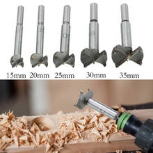 Woodworking Hole Opener Drilling Pilot Holes 15/20/25/30/35MM Hinge Boring Woodworking Hole Saw Cutter Drill Bit Wood Drilling 2024 - compre barato