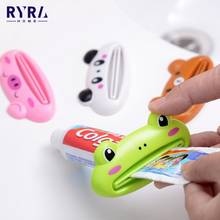 Cute Animal Pattern Toothpaste Tube Squeezer Easy Squeeze Paste Dispenser Roll Holder Bathroom Toothpaste Bathroom Accessories 2024 - buy cheap