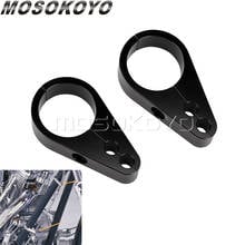 32mm Bar Throttle Cable Clamp 1-1/4" Brake Wire Support Holder for Harley Dyna Softail Touring Sportster Universal 2024 - buy cheap