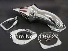 Freeshipping CHROME SPIKE AIR CLEANER INTAKE FILTER KIT FOR HONDA SHADOW SPIRIT ACE 750 1998+ 2024 - buy cheap