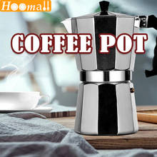 Máquina de café de alumínio mocha espresso percolador cafeteira moka pot 1cup/3cup/6cup/9cup/12cup cafeteira 2024 - compre barato