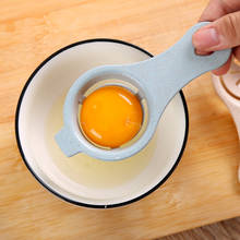 Divisor de plástico para ovos, separador de gema do ovo, filtro criativo de palha de trigo, gemas brancas, utensílios de cozinha 2024 - compre barato