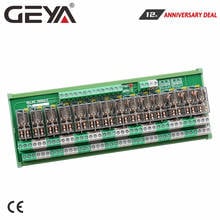 GEYA 2NG2R DPDT Relay 14 Channel Relay Module 2NO 2NC Omron Relay PLC 12V 24V AC DC 2024 - buy cheap