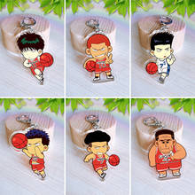 Anime Slam Dunk Keychain Cartoon Figure Akagi Hanamichi Sakuragi Rukawa Mitsui Acrylic Pendant Keyring 2024 - buy cheap