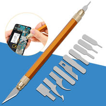 13 in 1 PCB Repair Multitool Precision Hobby Knife Metal Handle With Blades For Arts Wood Carving Crafts Phone DIY Hand Tools 2024 - buy cheap