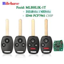 Bilchave MLBHLIK-1T For Honda Accord CRV Acura TL/ZDX Remote Smart Car Key 313.8Mhz 433Mhz ID46 PCF7961 Chip Fob 2/3/4 Buttons 2024 - buy cheap