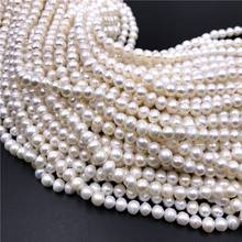 High-end Authentic Natural Pearl Beads Freshwater Pearl Bead Baroque Loose Perles for DIY Craft Bracelet Necklace Jewelry Making 2024 - buy cheap