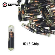Keyyou-transponder de chave de carro id48, 10 peças, chip desbloqueado, vw, audi, seat, skoda, porsche, honda 2024 - compre barato