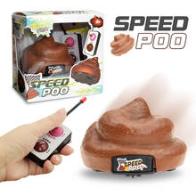 Remote Control Speed Poo for Kids Joke Prank Toys for Family Games and Party Fun Drive And Spin Funny Toy 2024 - buy cheap