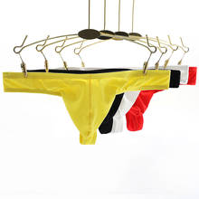 4Pcs/Lot Gay Men Underwear Thongs Jockstrap Cotton Underwear Men G-Strings Gay Penis Pouch Men Underpants Cueca Panties 2024 - buy cheap