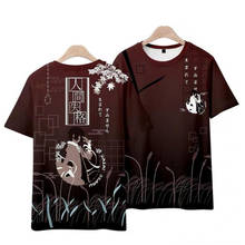 Bungo-Camiseta con estampado 3D de Stray Dogs Osamu Dazai para hombre y mujer, camisa divertida de Manga corta con estampado de Anime, ropa de calle para Cosplay, Verano 2024 - compra barato