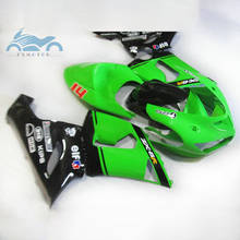 Kit de carenagem personalizado de motocicleta, para kawasaki ninja zx6r 2005 2006, conjunto de carenagem de plástico abs para esportes zx6r 636, 05, 06 2024 - compre barato