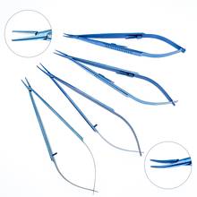 14cm Titanium Needle Holder with Lock Ophthalmology Instrument Cosmetic Pin Clamp  Tweezers Surgery Tools 2024 - buy cheap