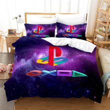 New PlayStation Style Bedding Set 3d Duvet Cover Pillowcase Adult Kids Bedclothes Europe/Australia/USA Queen King Size Bed Linen 2024 - buy cheap