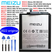 Meizu-batería BA711 BA712 BA721 BA810 BA612 BA621 BT61 BT710 para Meizu M3 M5 M6 Note s S6 M6 c M8C M5 s U10 X8 BA852, Original 2024 - compra barato