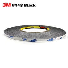 (5mm *50 Meters) 3M 9448 Black Double Sided Adhesive Tape for Android MobilePhone Tablet LCD Display Touch Screen Glass Housing 2024 - buy cheap