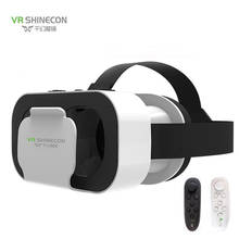 VR SHINECON BOX 5-mini gafas 3D, de realidad virtual, gafas VR, auriculares para Google, con regalo en caja de cartón 2024 - compra barato