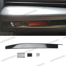 carbon fiber car dashboard storage box trims decoration for toyota avalon 2019 2020 2021 2022 interior accessories auto styling 2024 - buy cheap