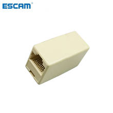 ESCAM CAT5 CAT5e Ethernet Adapter 8P8C RJ45 Connector Network Extension Cable Adapter for Ethernet Cable Female to Female 2024 - buy cheap