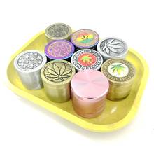 SWSMOK 40MM 4-layer Aluminum Alloy Herbal Herb Tobacco Grinder Spice Weed Grinders Smoking Pipe Accessories Gold Smoke Cutter 2024 - buy cheap