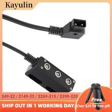 Kayulin-Cable de alimentación en espiral d-tap a 3 pines macho, nuevo, para accesorios de cámara dslr 2024 - compra barato