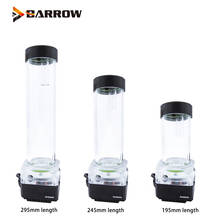 Barrow 17W RGB Pump/Reservoir Comb DDC PWM Pump+195mm 245mm/295mm Reservoir for Water Cooling System Temperature Sensor Black 2024 - buy cheap