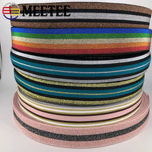 5m 4cm Stripe Elastic Bands Clothing Bags Trousers Rubber Band Soft Belt Tension Elastic Webbing DIY Sewing Accessories 2024 - buy cheap