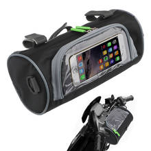 Motorcycle Touch Screen Saddle Bag Container Mobile Phone Storage Bag Motorcycle Electric Front Handlebar Storage Accessories 2024 - buy cheap