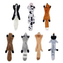 Simulation Animal Toys 45cm for Pet Sounding Plush Toys Raccoon Squirrel Voice Household Pet Dog Products 2024 - buy cheap